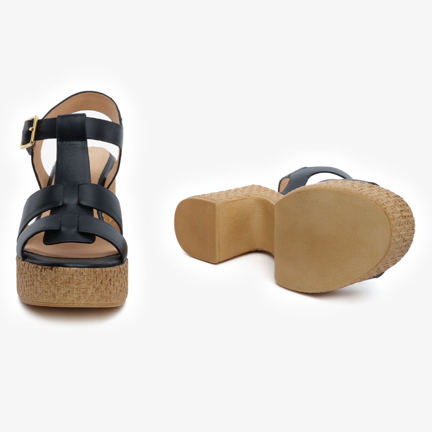 5Y2CS59243 Plateausandalette