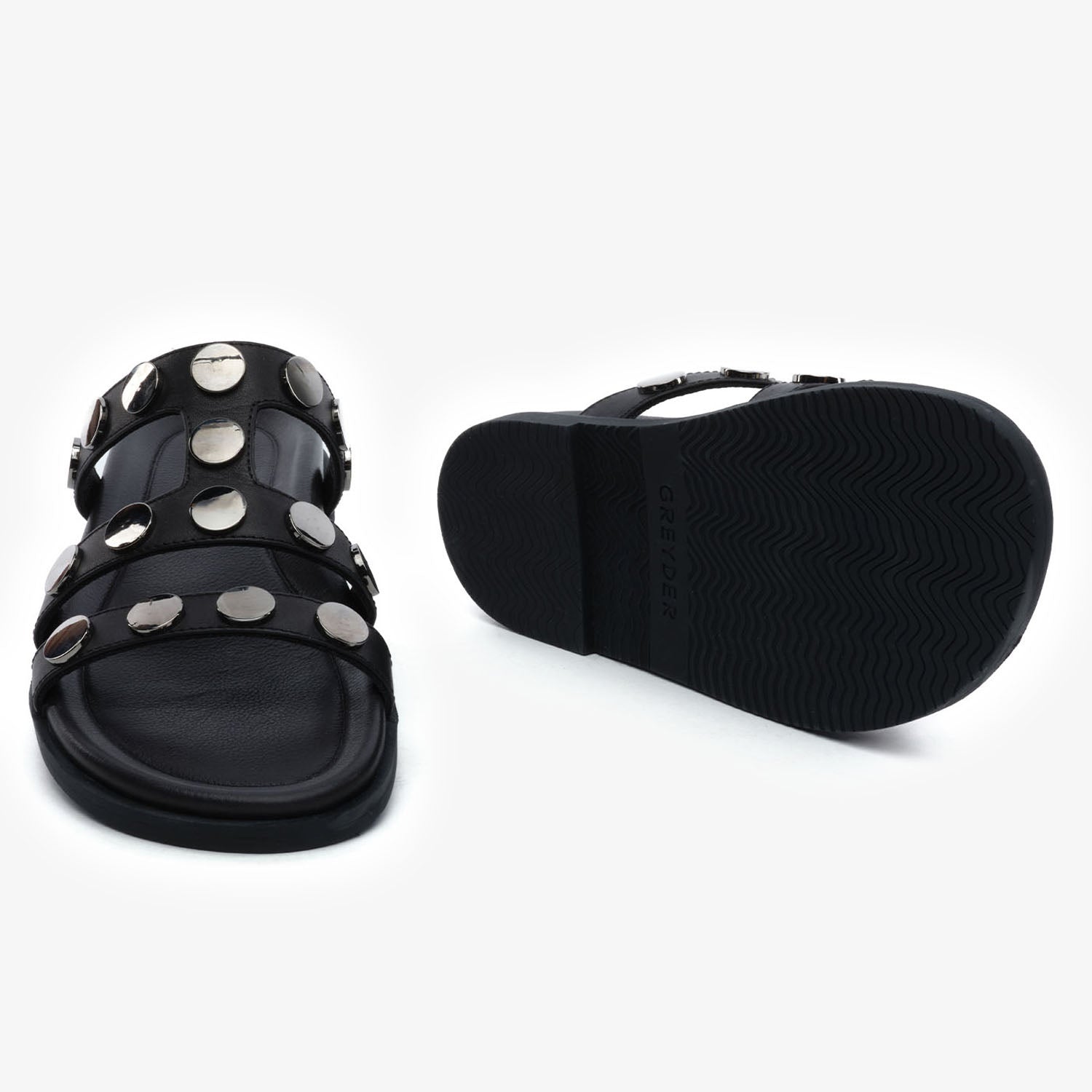 5Y2CT34512 Flache Pantolette